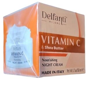 Delfanti Milano Vitamin C & Shea Butter Night Cream, NWT